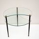 Edoardo Poli asymmetrical coffee table for Vitrex, 196