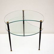 Edoardo Poli asymmetrical coffee table for Vitrex, 196