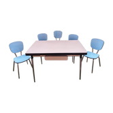 Table formica et 5 chaises