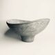 Fuji - artisanal pot in mineral cement – Wabi-Sabi style