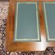 Bureau classique en cuir vert Partnerdesk