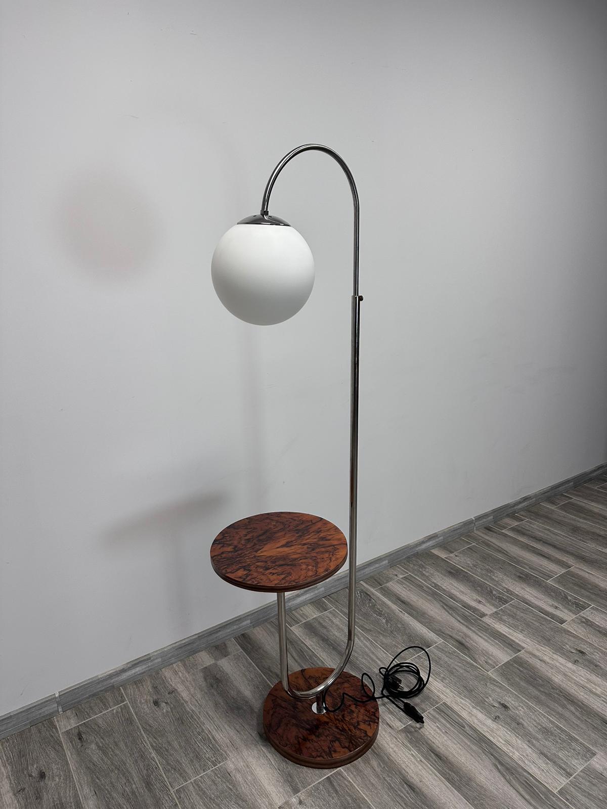 Floor Lamp by Robert Slezak for Slezak Factories, 1930s