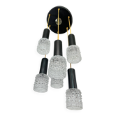 Modern mid-century pendant lamp by Elektroinstala Jílové