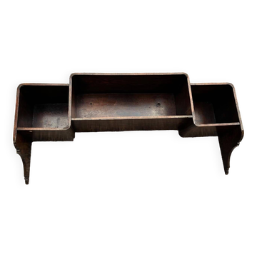 Étagère murale en bois années 40