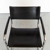 Bauhaus leather Cantilever produced by Fasem, Italy