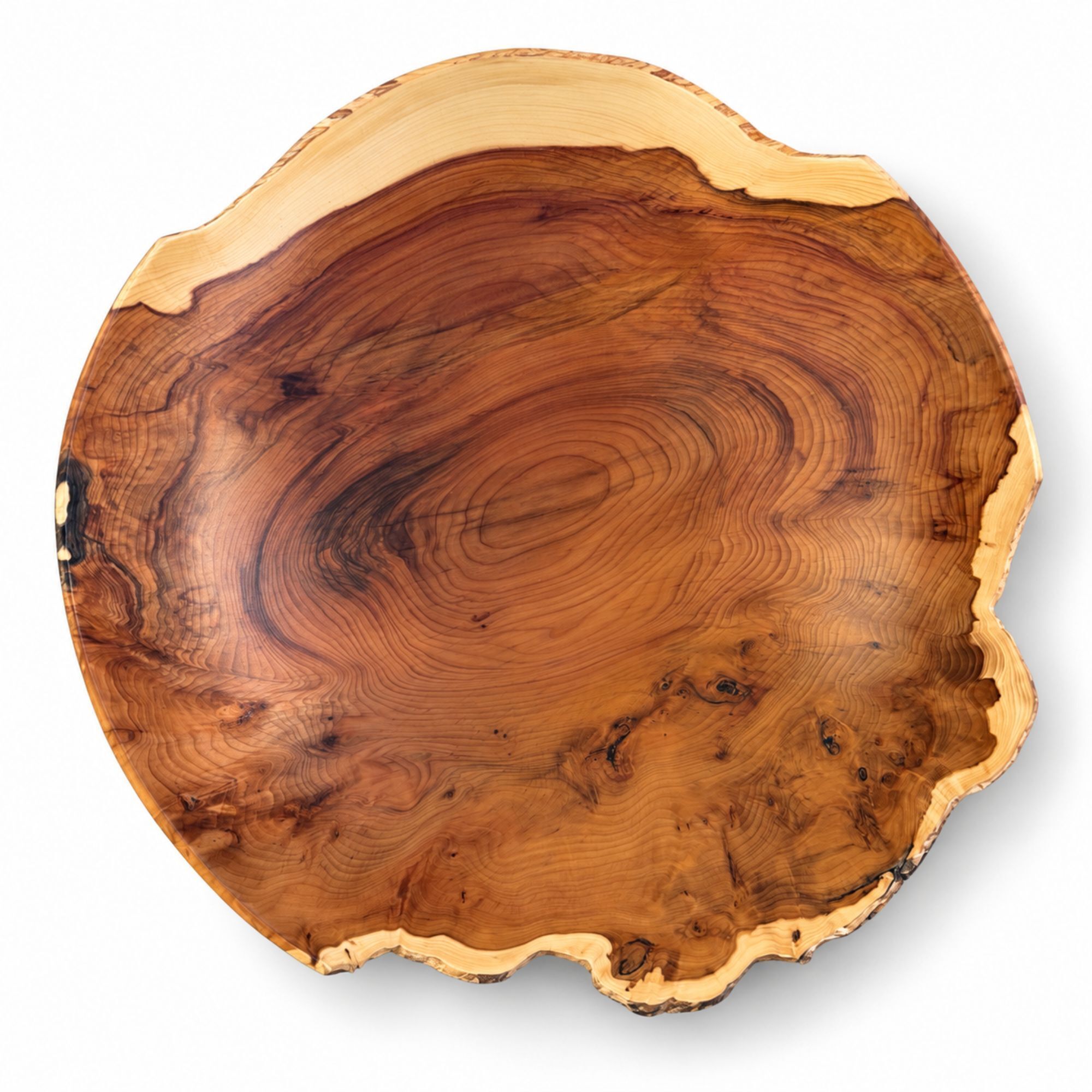 Contemporary monoxyle coupe in fir by Ralph Ribour