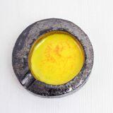 1970 enamelled stoneware ashtray