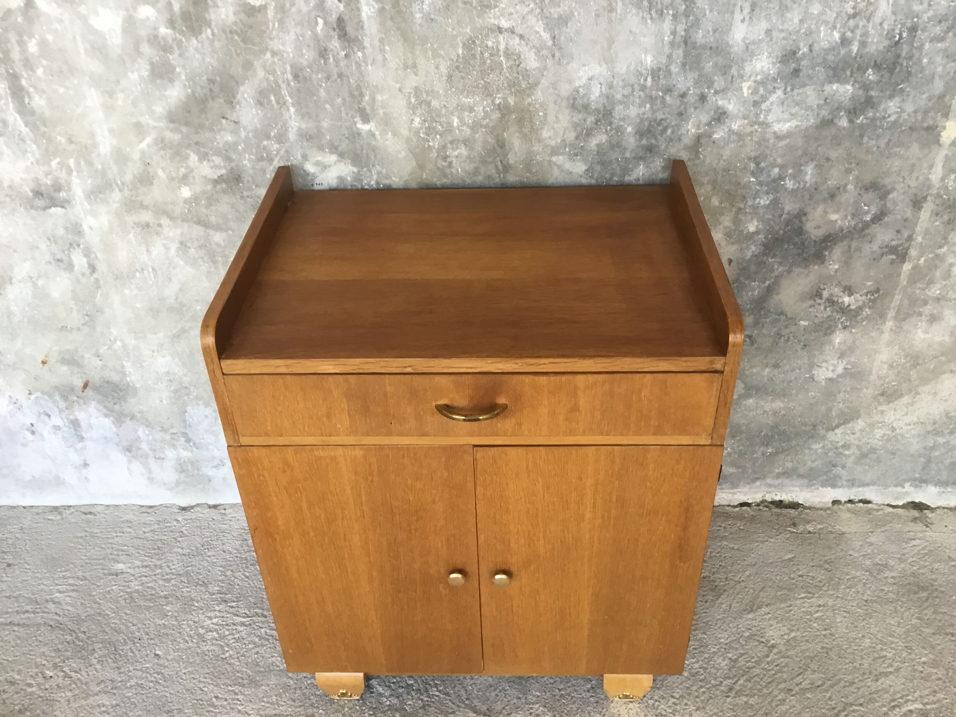 Trieur ou petit buffet vintage meuble de métier 1960