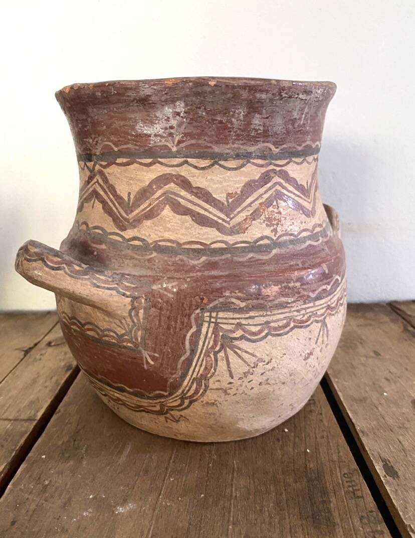 Berber terracotta bucket