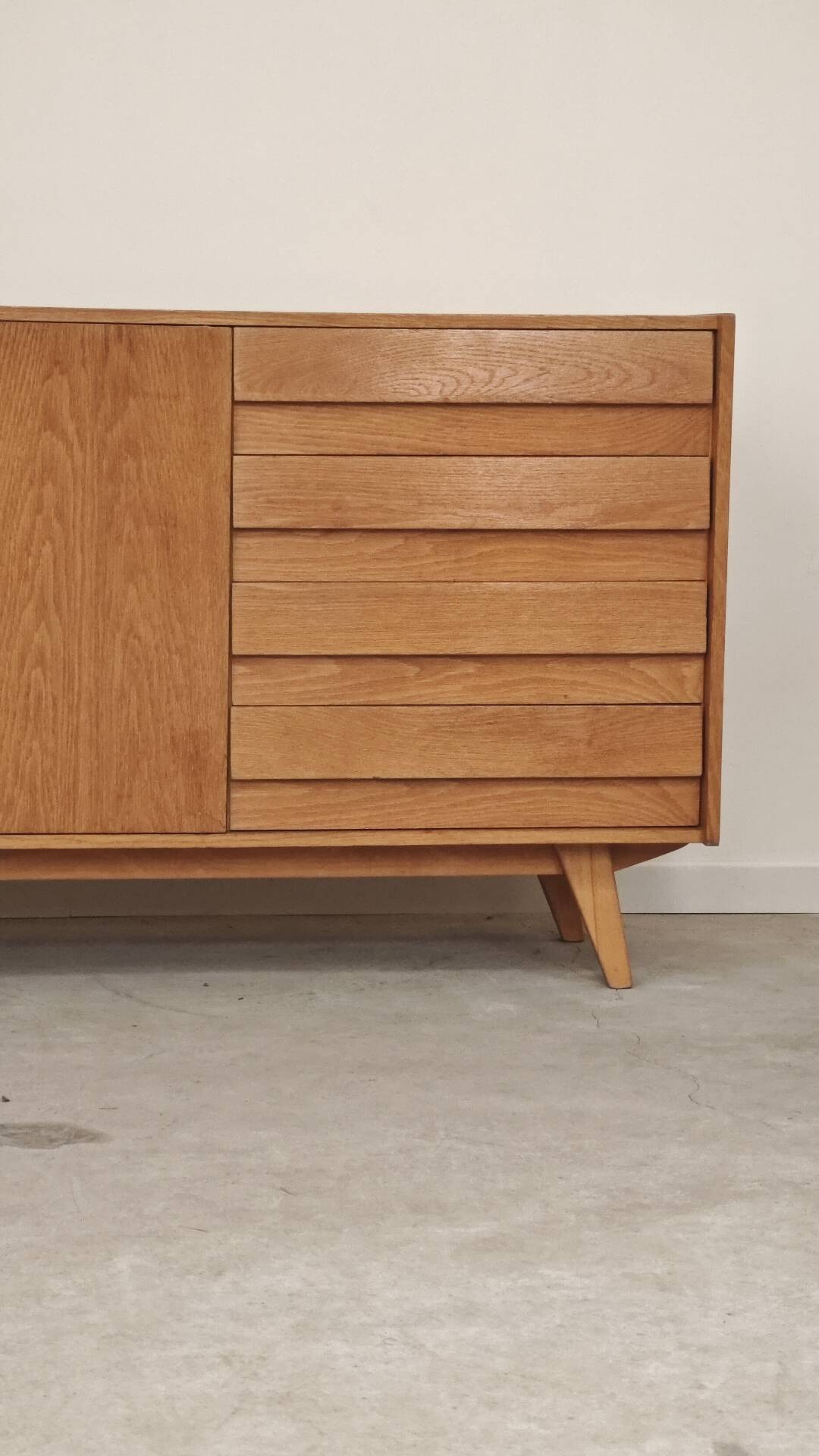Enfilade U460 light wood by Jiri Jiroutek for Interier Praha 1960