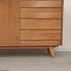 Enfilade U460 light wood by Jiri Jiroutek for Interier Praha 1960