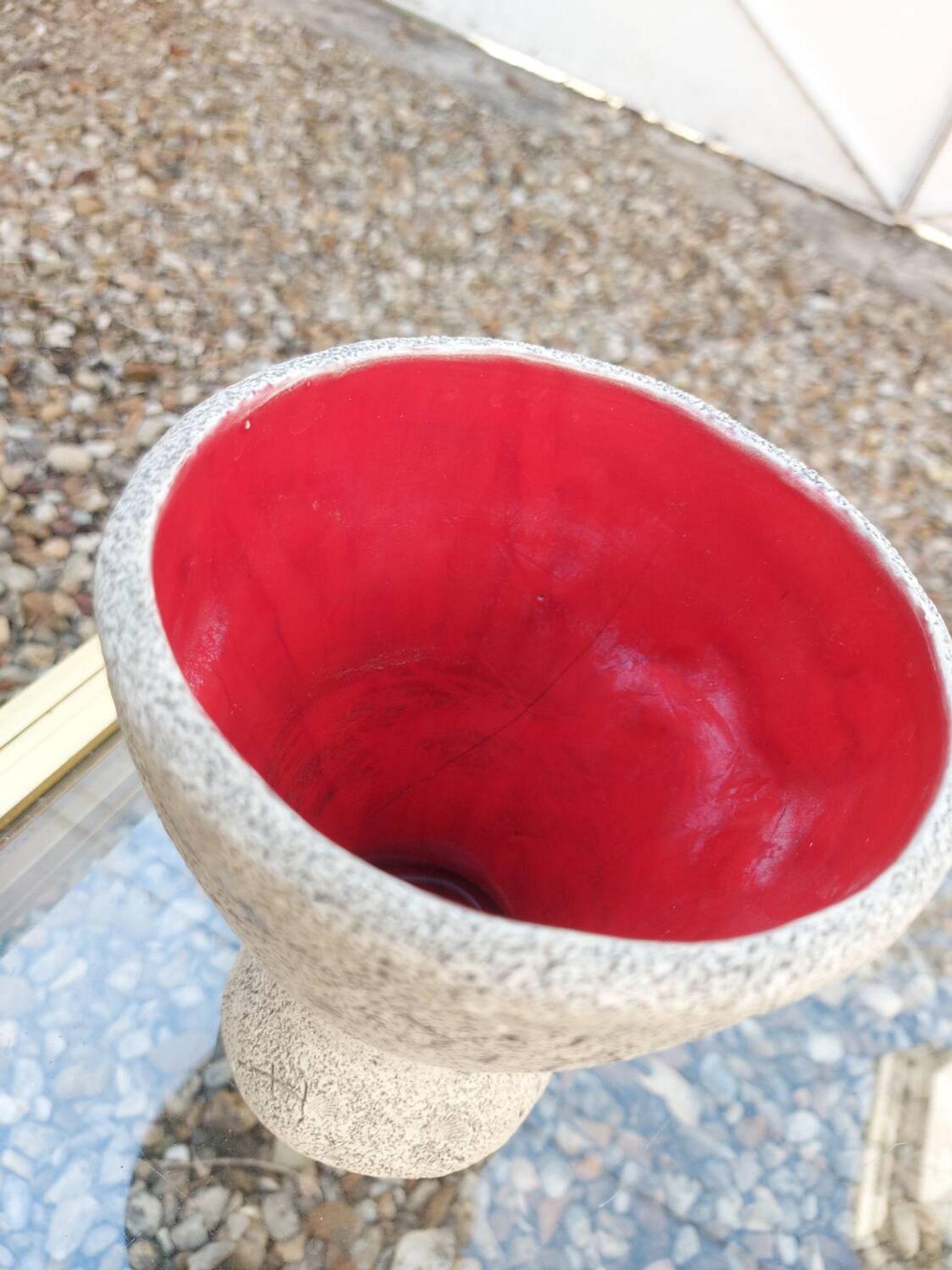 Vase en ceramique éthnique Francis triay