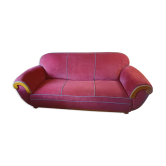 3-seater art-deco sofa