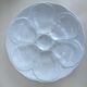 Assiette à huîtres en porcelaine – lot de 4