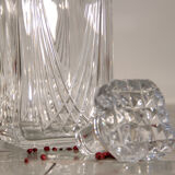 Vintage cut crystal whisky decanter