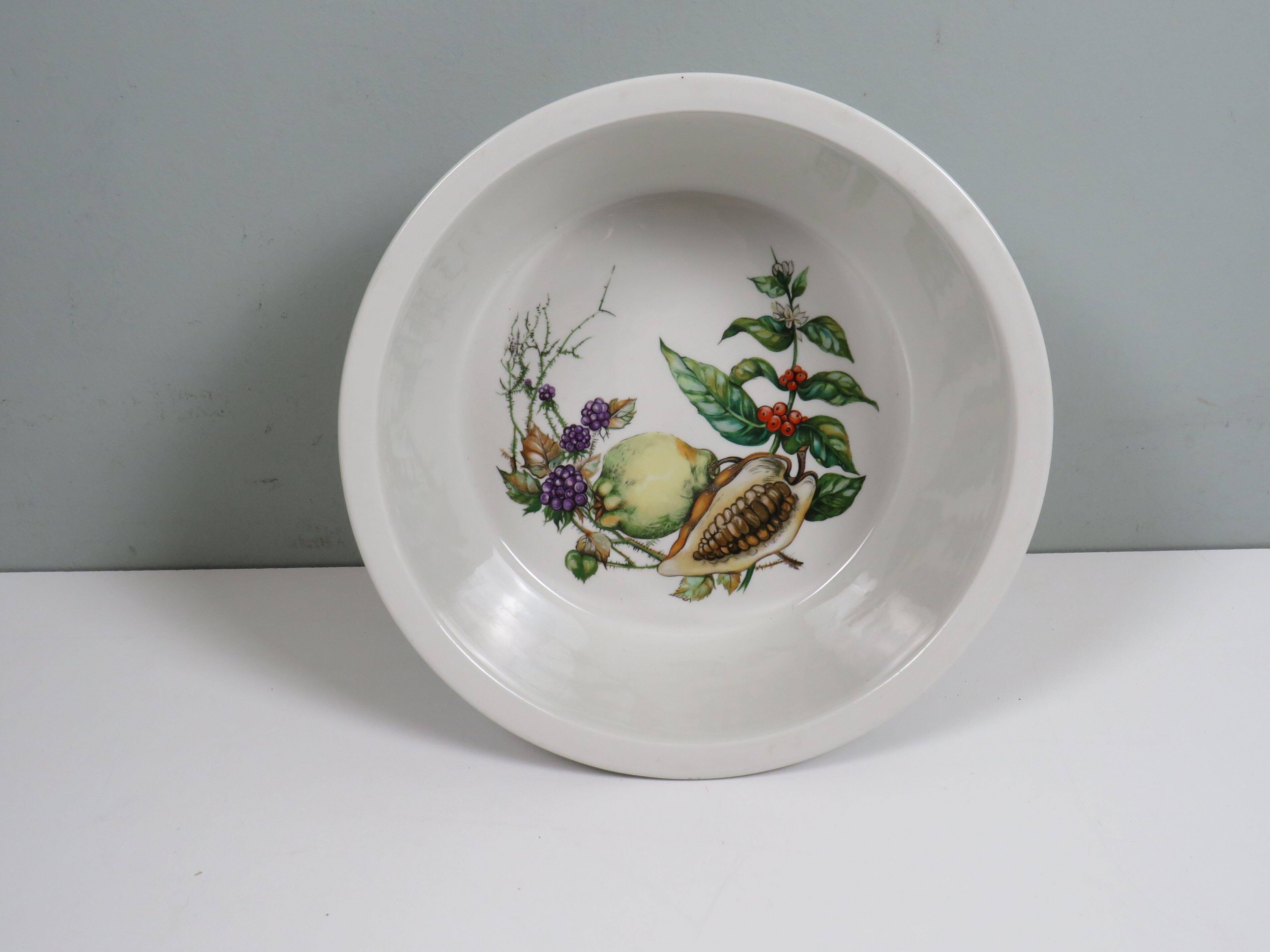 Villeroy & Boch “Botanica” – Vintage salad bowl – Made in Luxembourg – Ø23 cm