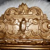 Mirror with pediment, Regency style