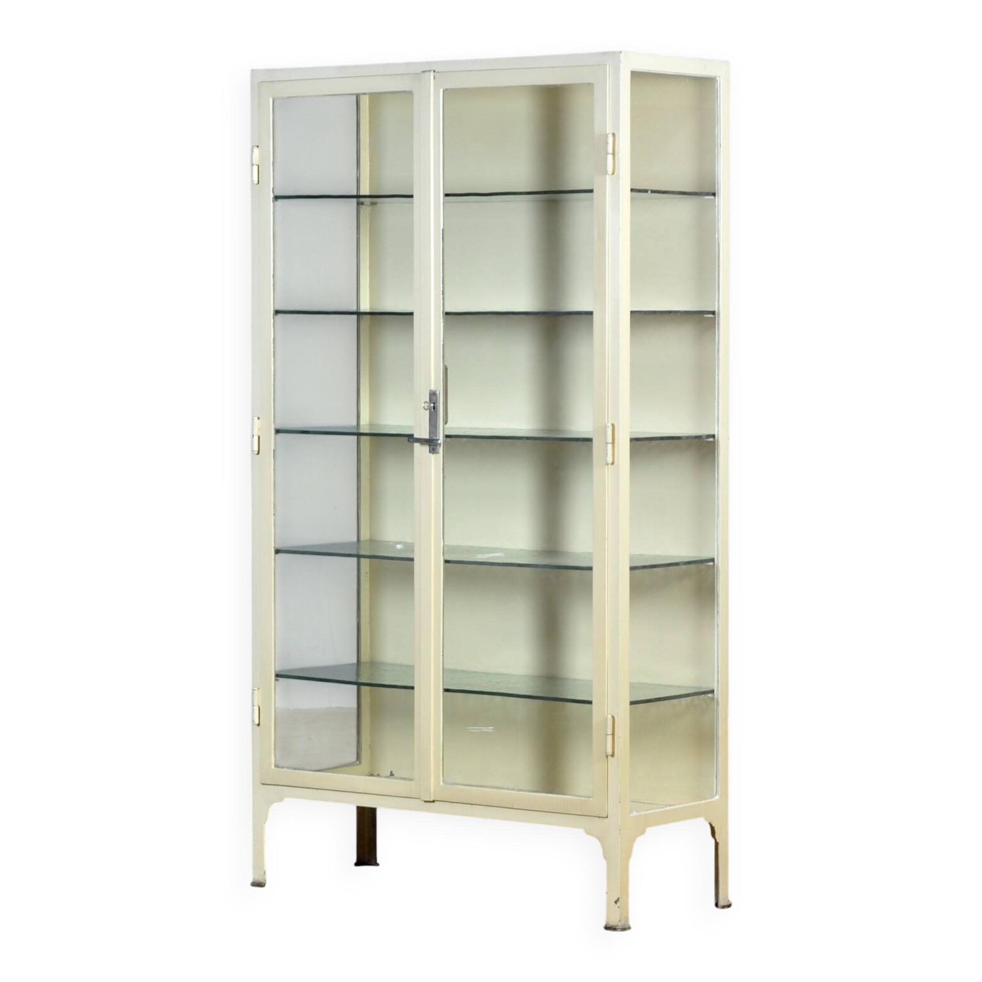Iron medical cabinet, 1930s