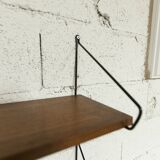 1960s string shelf 2 shelves with 4 triangular shelves