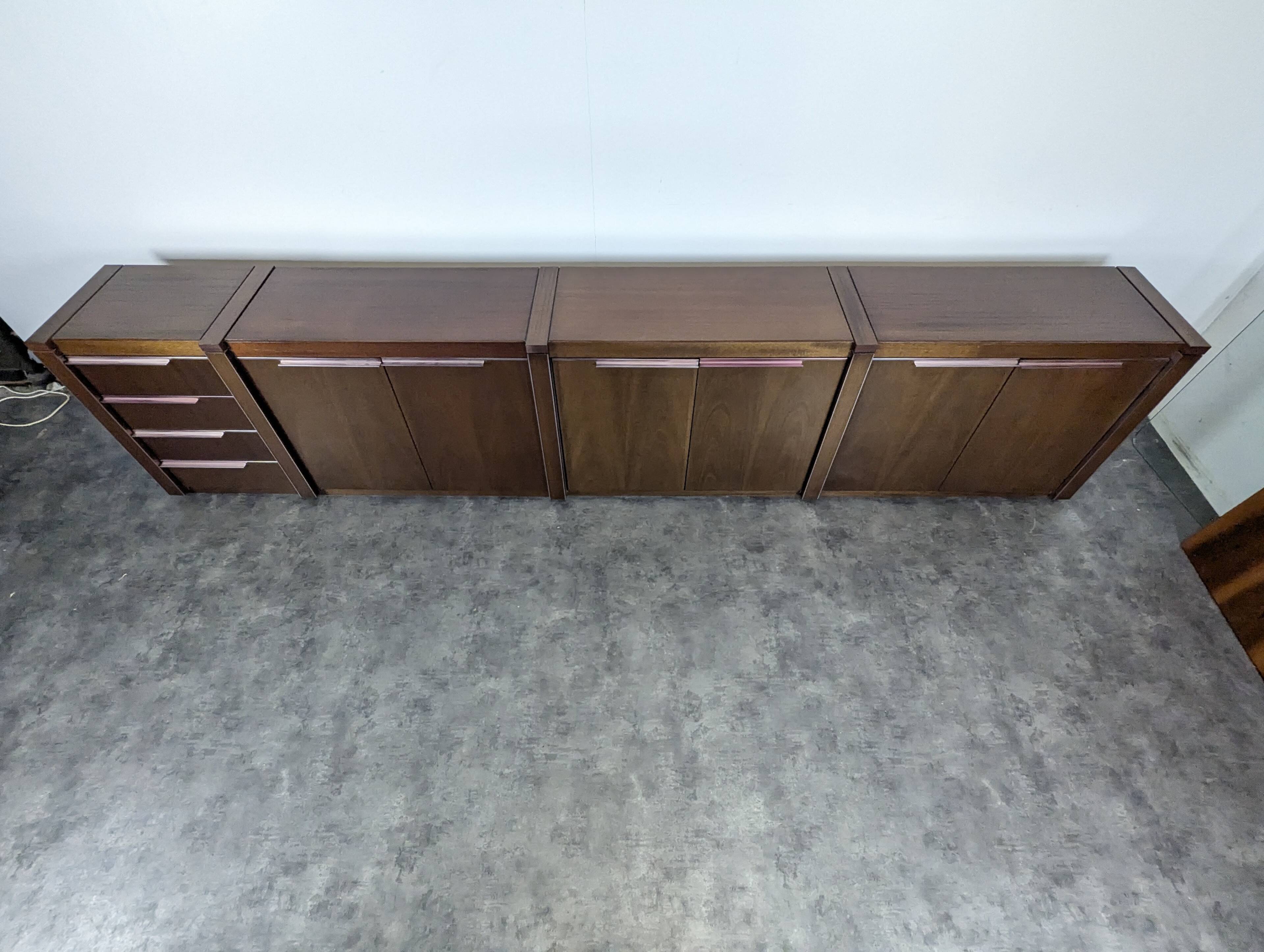 Large modular sideboard Italian design