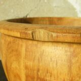 Vintage wooden salad bowl