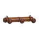 1900 bamboo-style wall coat holder