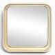 Square Italian mirror in resin