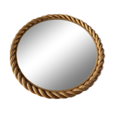 Vintage mirror in rope