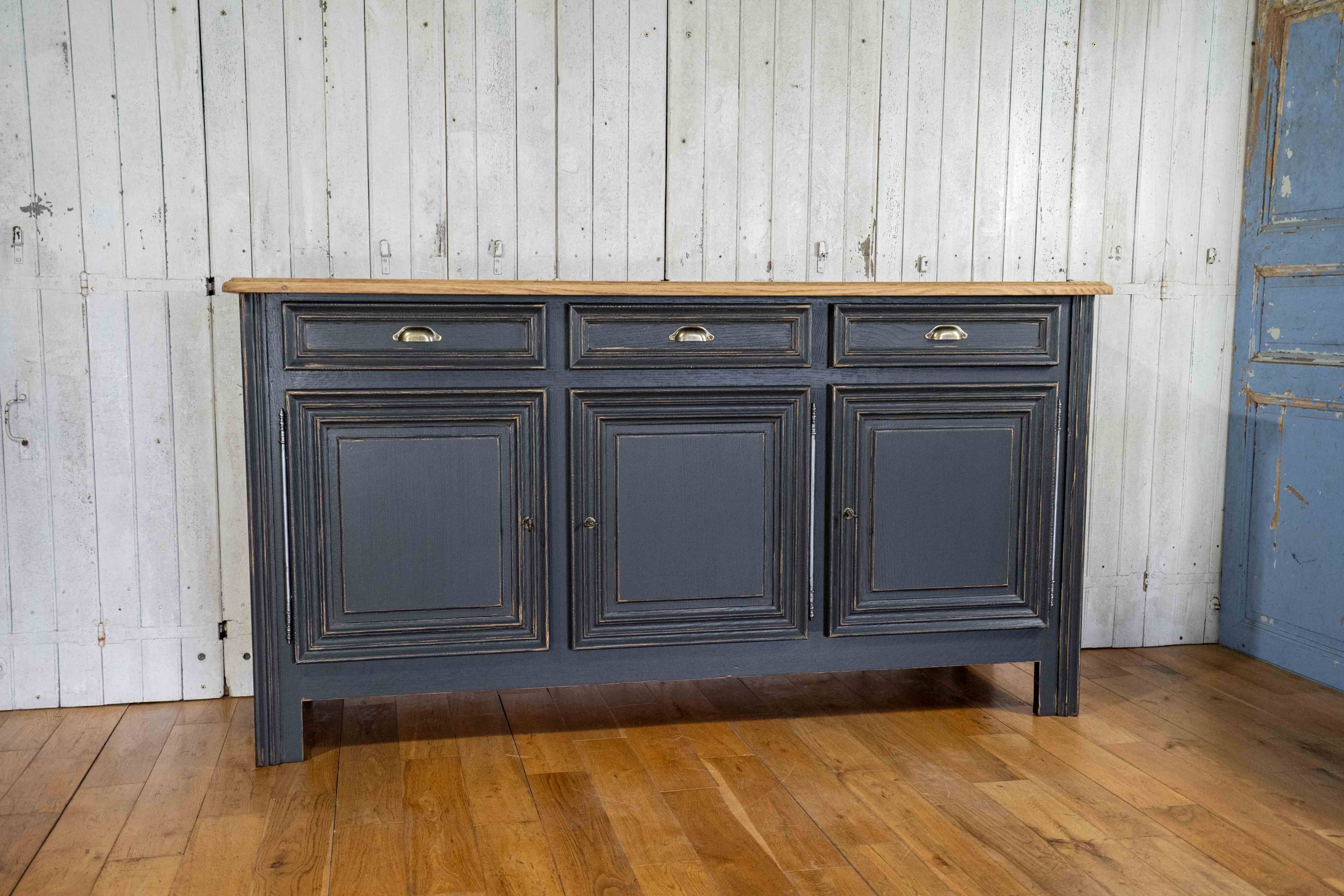 Restored solid oak enfilade