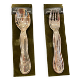 Christofle Baby Gift Set in Solid Sterling Silver 925 - Spoon and Fork