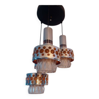Raak vintage 3-light chandelier