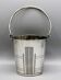 Antique champagne ice bucket art deco 1930 silver plated