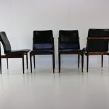 Sixties rosewood dining chairs for Thereca Holland
