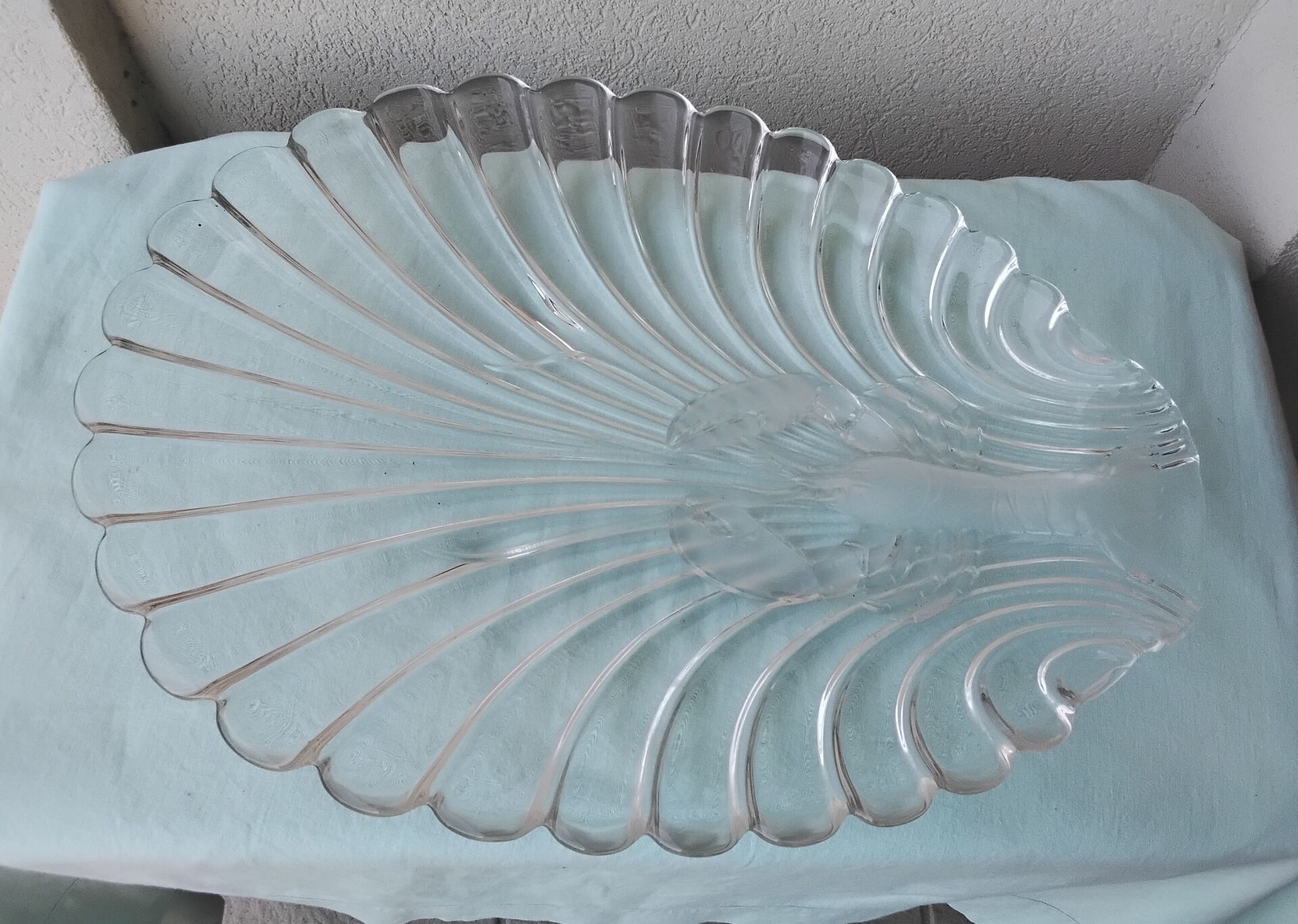 Lobster glass plate Walther Glas