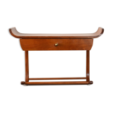 Suspended nightstand of 1960s modernism