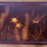 Large lacquered wooden top