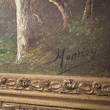 Oil on canvas Moriény