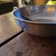 Silver-plated metal valet tray, 19cm