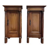 Paire de tables de chevets de style Empire