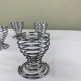 Designer spring egg cups