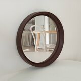 Miroir rond vintage Germany Lange Spiegel années 60/70