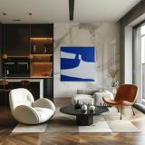 Contemporary art on canvas 80x80cm