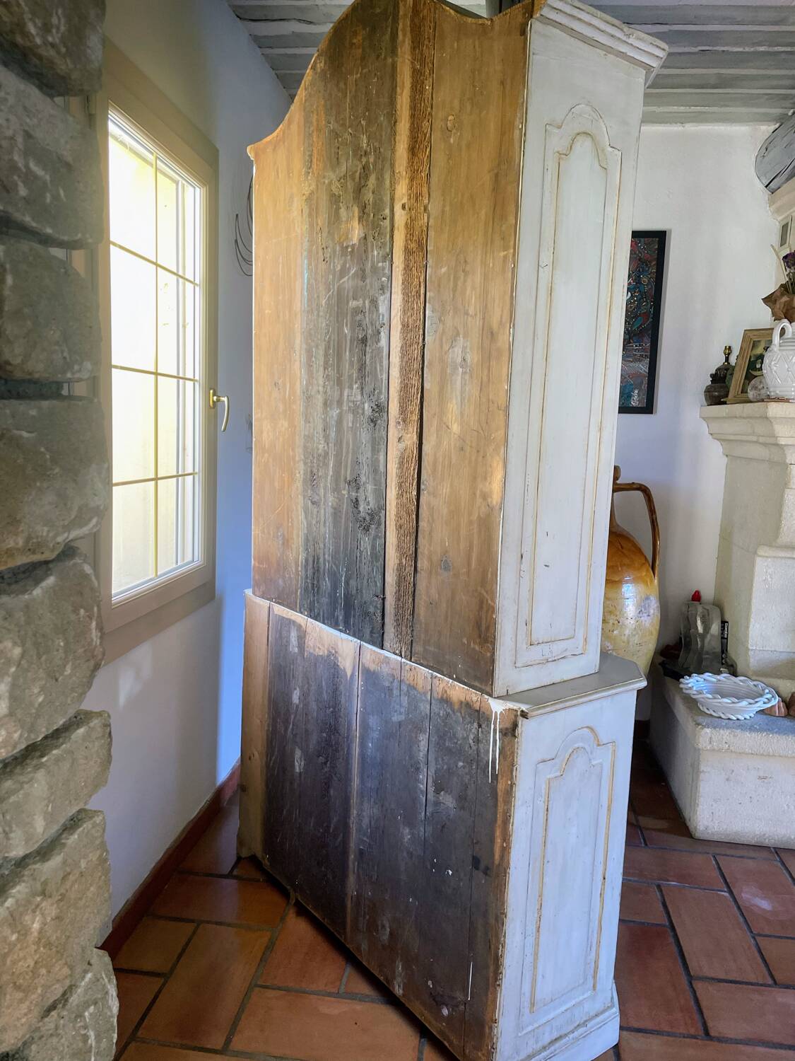 Two-part dresser, late 19th century