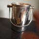 Vintage silver-coloured metal ice bucket