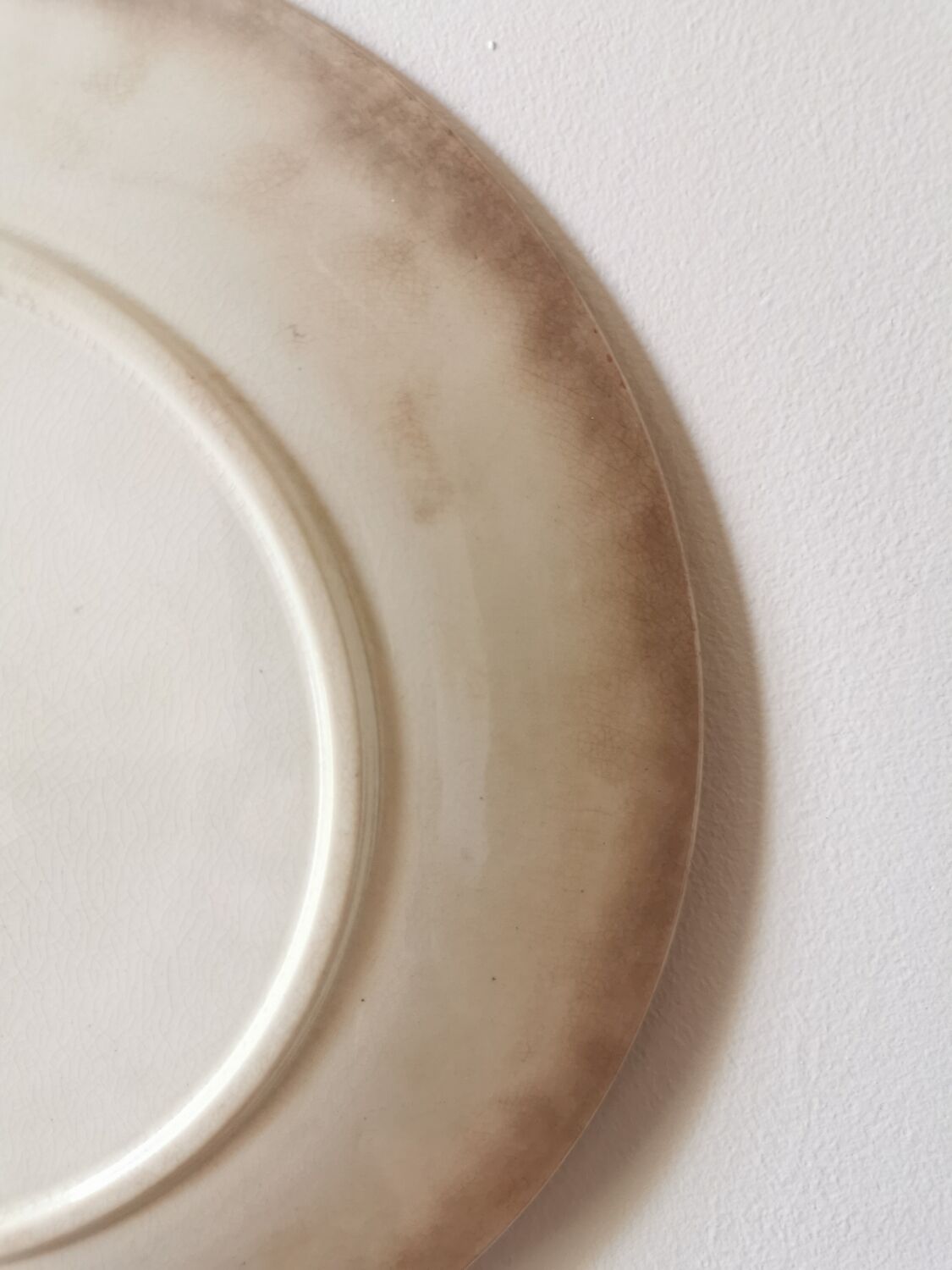 Assiettes anciennes Sarreguemines "Favori"