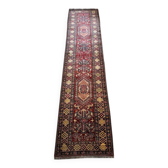 Oriental rug afghanistan ghazni 3.25 x 0.77 meters - hallway rug
