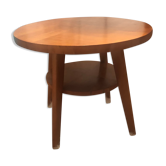 Table ronde de salon scandinave