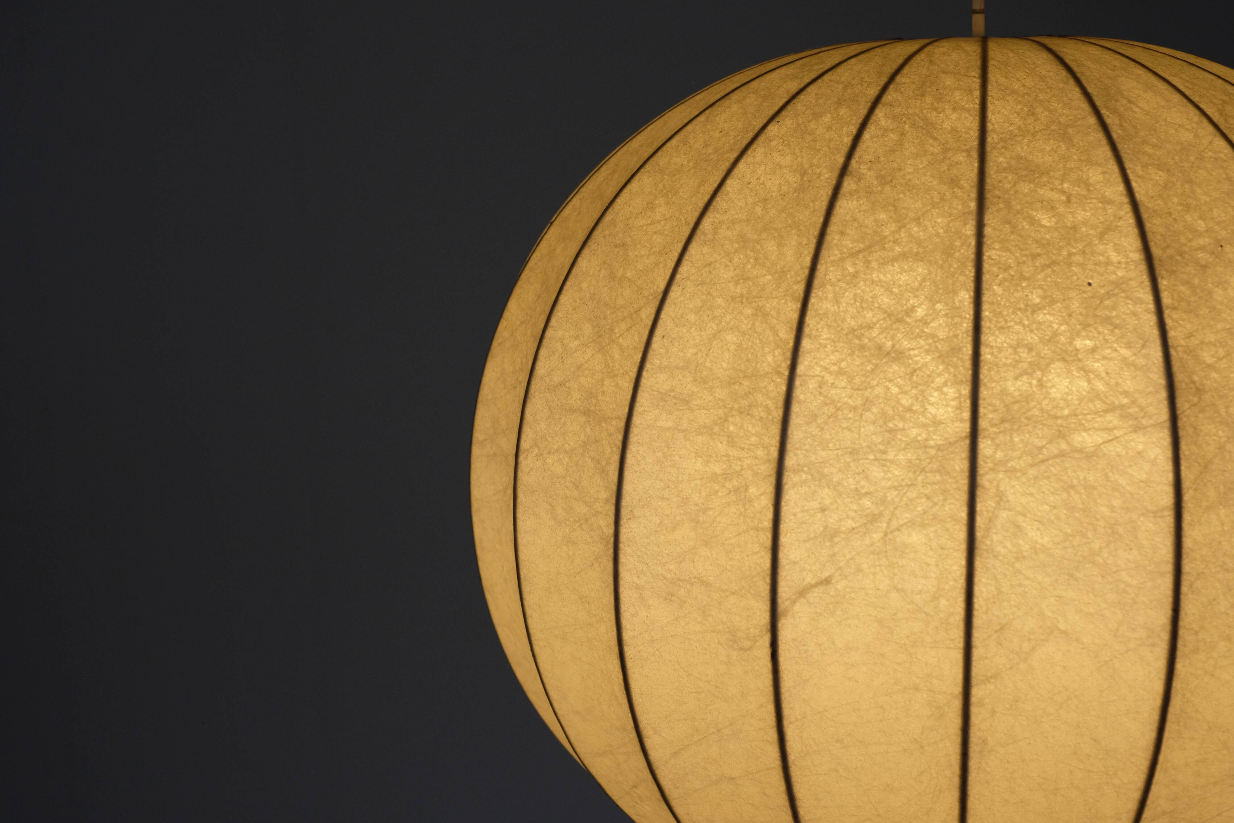 Cocoon pendant lamp by Achille and Pier Giacomo Castiglioni for Flos - 1960s