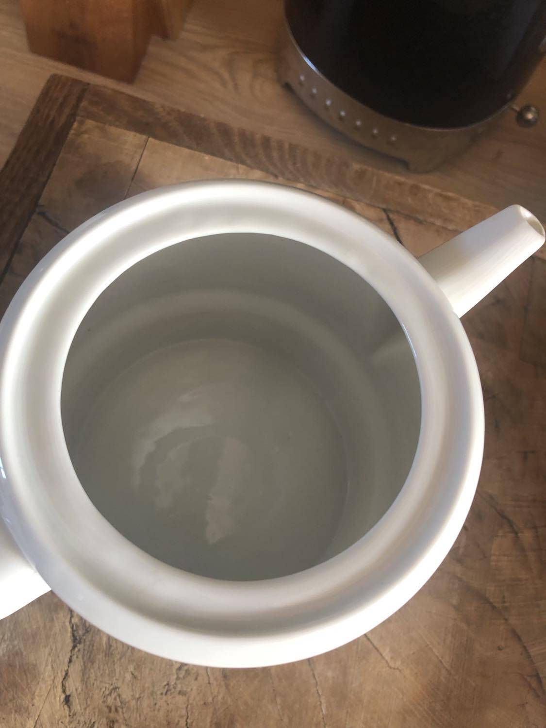 Vintage teapot pattern forget-me-not blue flowers LEC Limoges