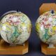 Greenhouse book vintage globes world map toys mont blanc